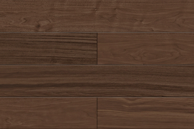 WQ517无醛新三层实木地板 浅黑胡桃色 大板